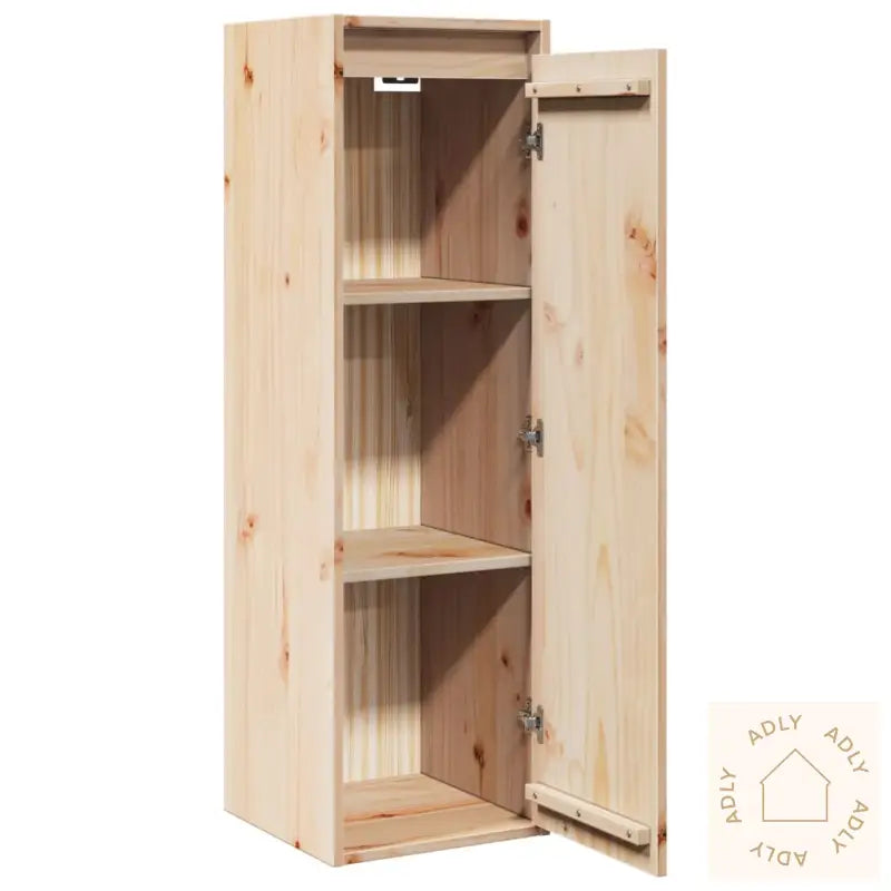 Veggskap 2 Stk 30X30X100 Cm Heltre Furu