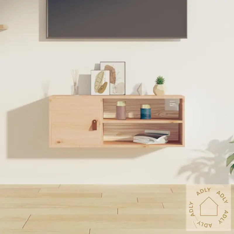 Veggskap 80X30X30 Cm Heltre Furu
