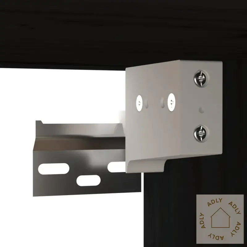 Veggskap 2 Stk Svart 80X30X30 Cm Heltre Furu