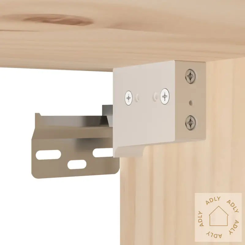 Veggskap 2 Stk 80X30X35 Cm Heltre Furu
