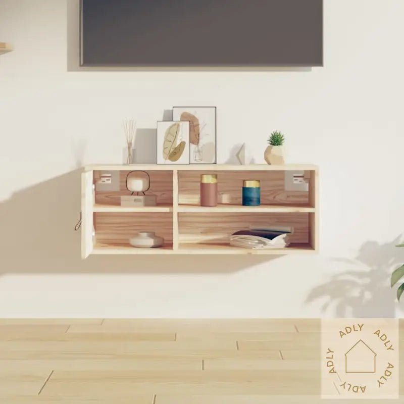 Veggskap 80X30X30 Cm Heltre Furu