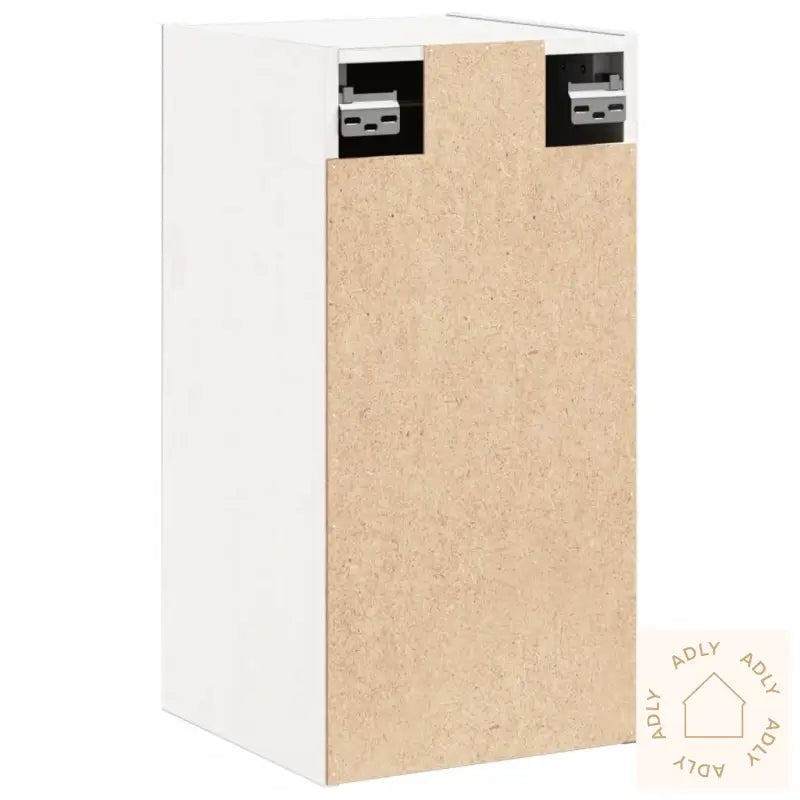 Veggskap 2 Stk Hvit 30X30X60 Cm Heltre Furu