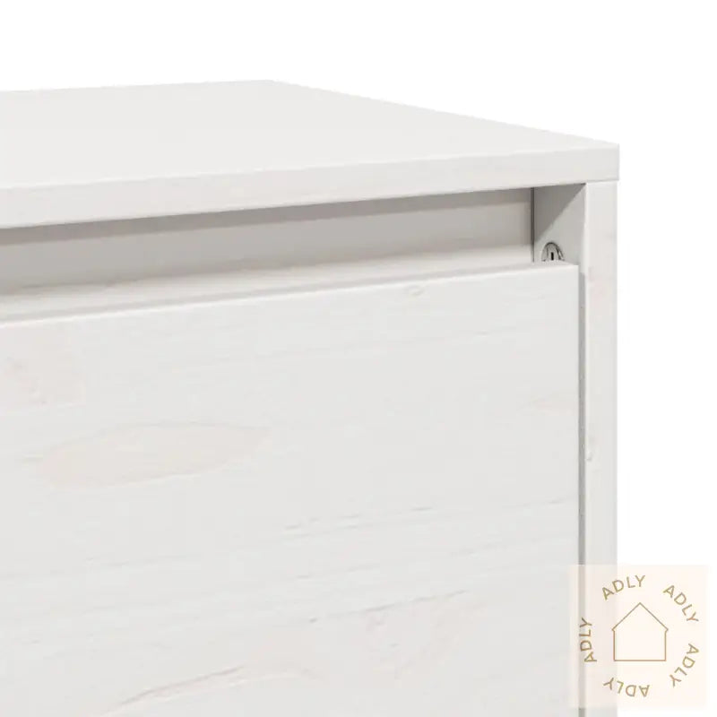 Veggskap Hvit 45X30X35 Cm Heltre Furu