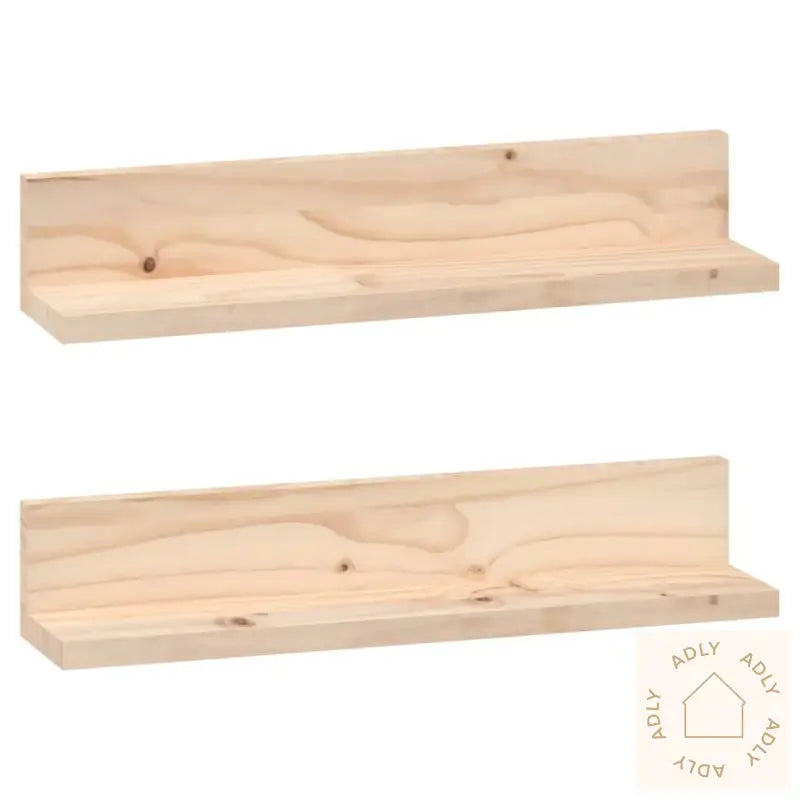 Vegghyller 2 Stk 50X11X9 Cm Heltre Furu