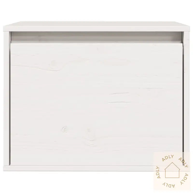 Veggskap Hvit 45X30X35 Cm Heltre Furu