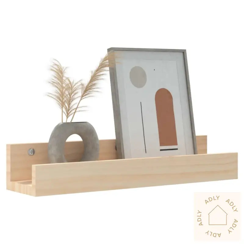 Vegghyller 2 Stk 50X12X9 Cm Heltre Furu