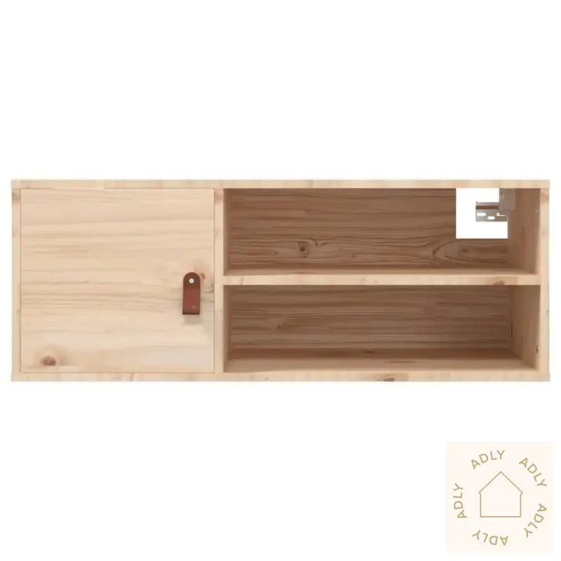 Veggskap 2 Stk 80X30X30 Cm Heltre Furu