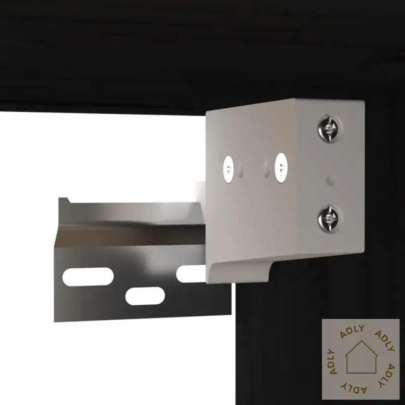 Veggskap 2 Stk Svart 60X30X30 Cm Heltre Furu