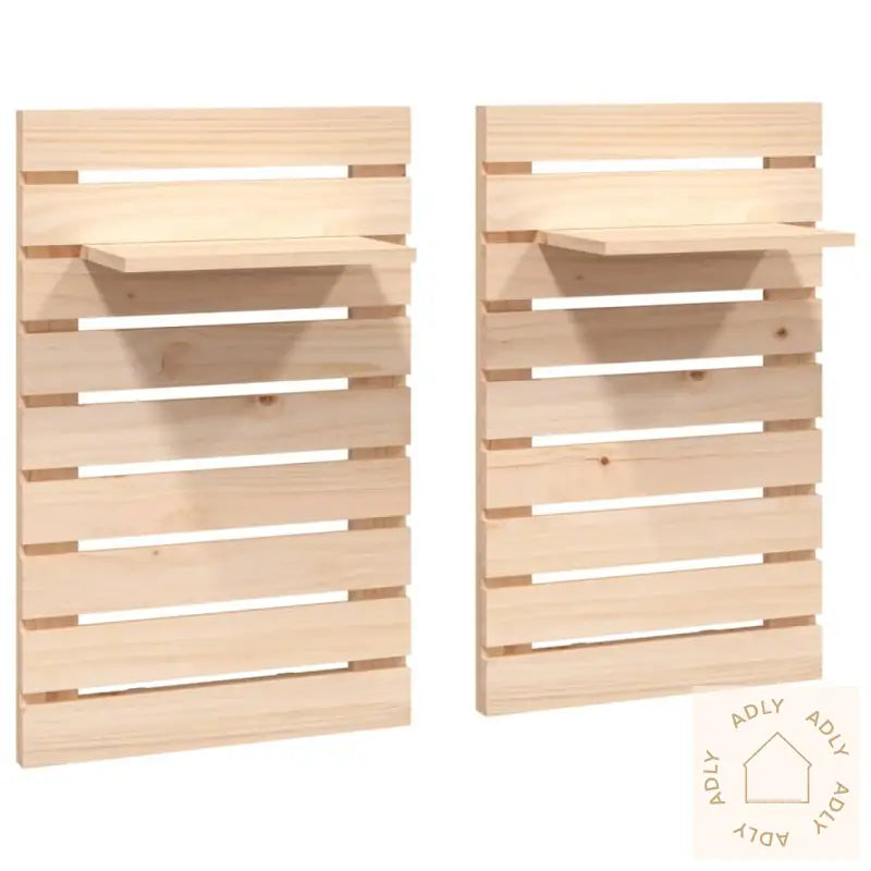 Vegghyller 2 Stk Heltre Furu