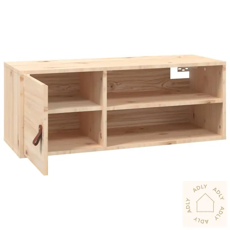 Veggskap 2 Stk 80X30X30 Cm Heltre Furu