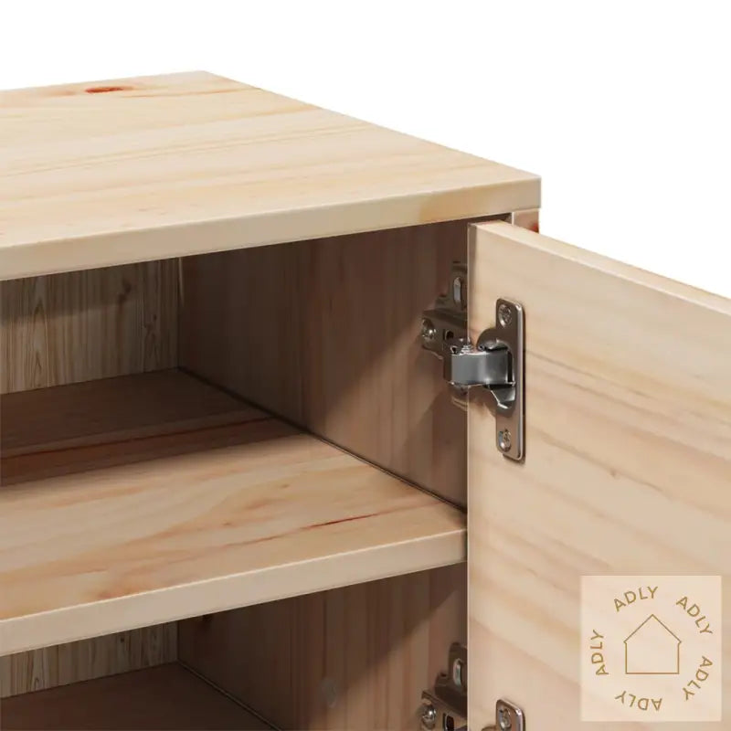 Veggskap 2 Stk 31,5X30X30 Cm Heltre Furu