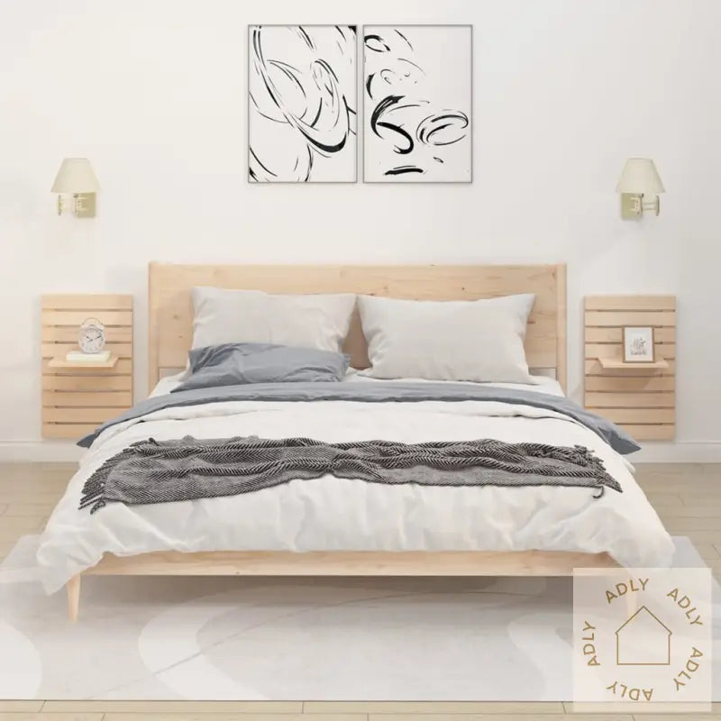 Vegghyller 2 Stk Heltre Furu