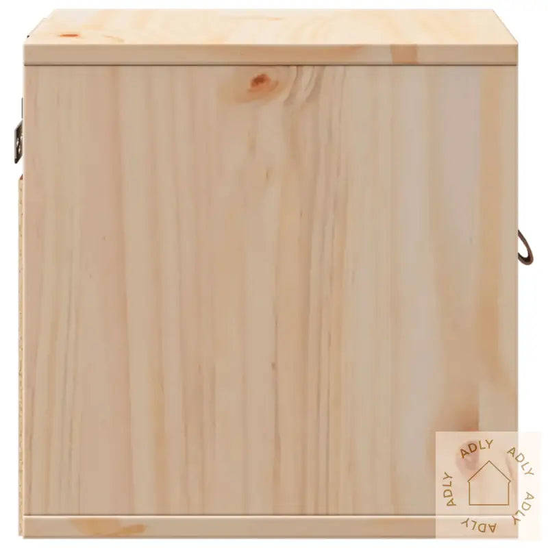 Veggskap 2 Stk 31,5X30X30 Cm Heltre Furu
