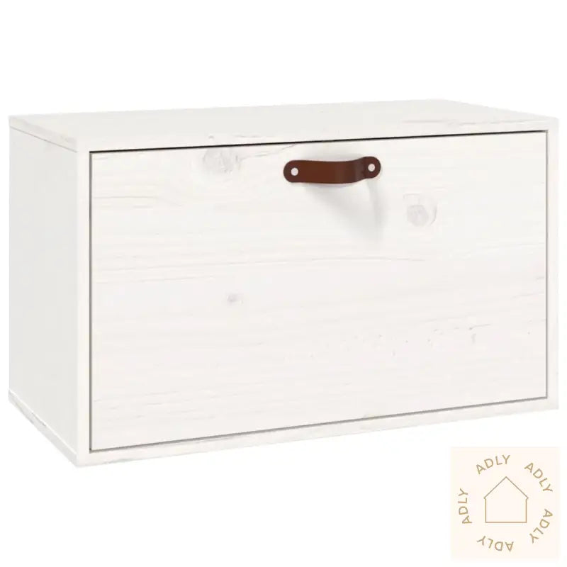 Veggskap Hvit 60X30X35 Cm Heltre Furu