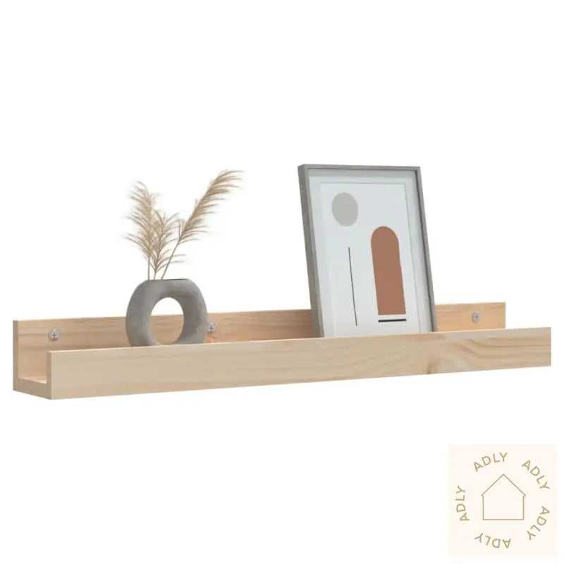 Vegghyller 2 Stk 80X12X9 Cm Heltre Furu