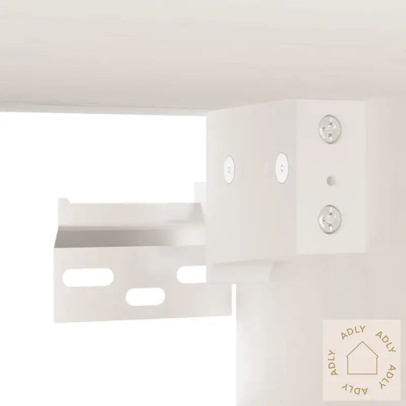 Veggskap 2 Stk Hvit 80X30X30 Cm Heltre Furu