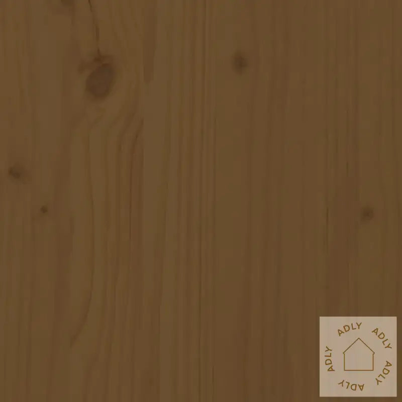 Veggskap 2 Stk Honningbrun 45X30X35 Cm Heltre Furu