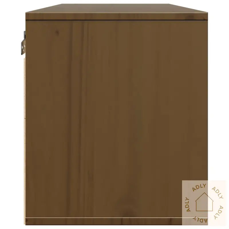 Veggskap 2 Stk Honningbrun 45X30X35 Cm Heltre Furu