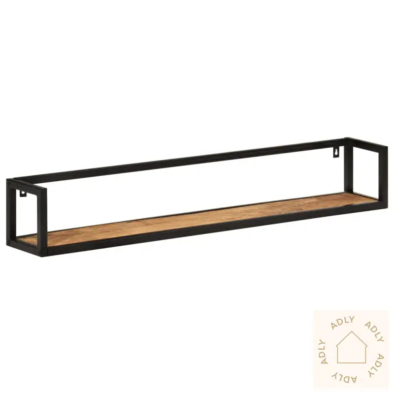 Vegghyller 2 Stk 110X17X17 Cm Heltre Mango Og Jern