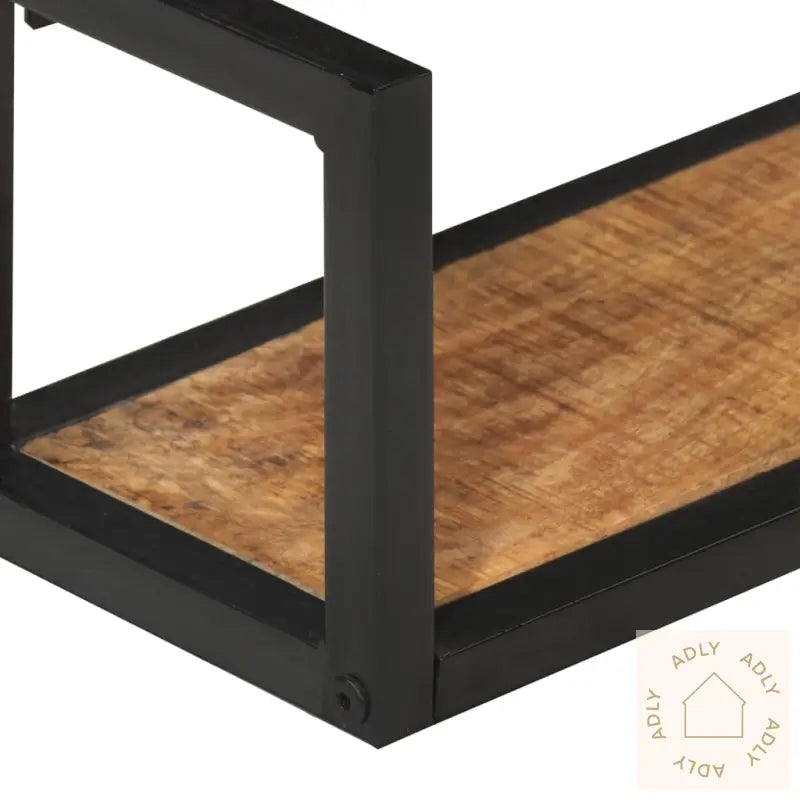 Vegghyller 2 Stk 110X17X17 Cm Heltre Mango Og Jern