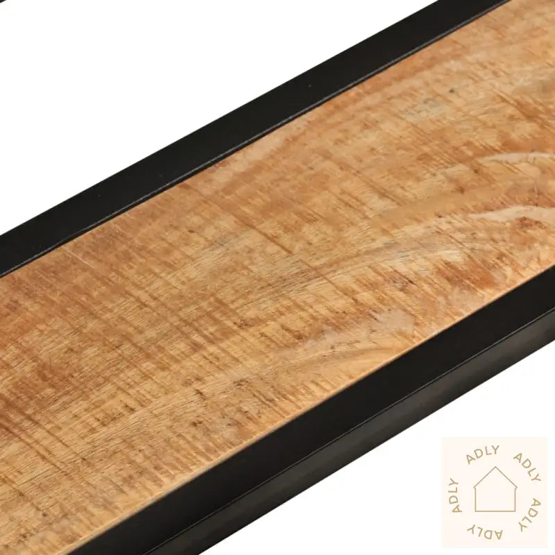 Vegghyller 2 Stk 110X17X17 Cm Heltre Mango Og Jern