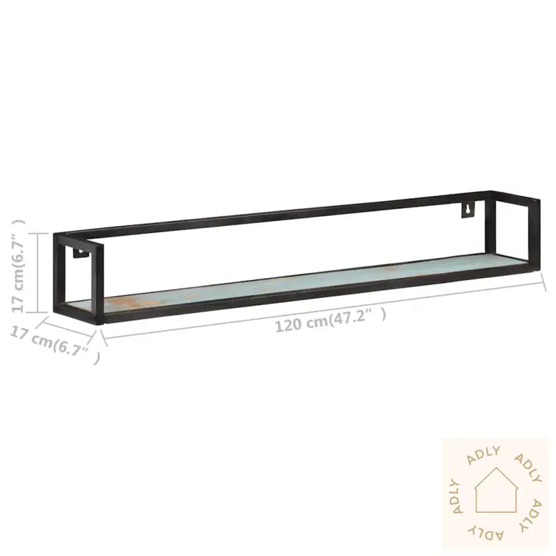 Vegghyller 2 Stk 120 Cm Gjenvunnet Heltre