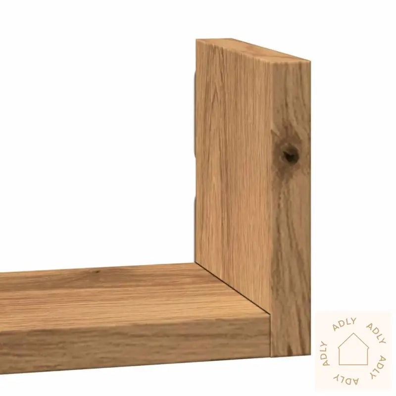 Vegghylle 3 Stk Artisan Eik Konstruert Tre