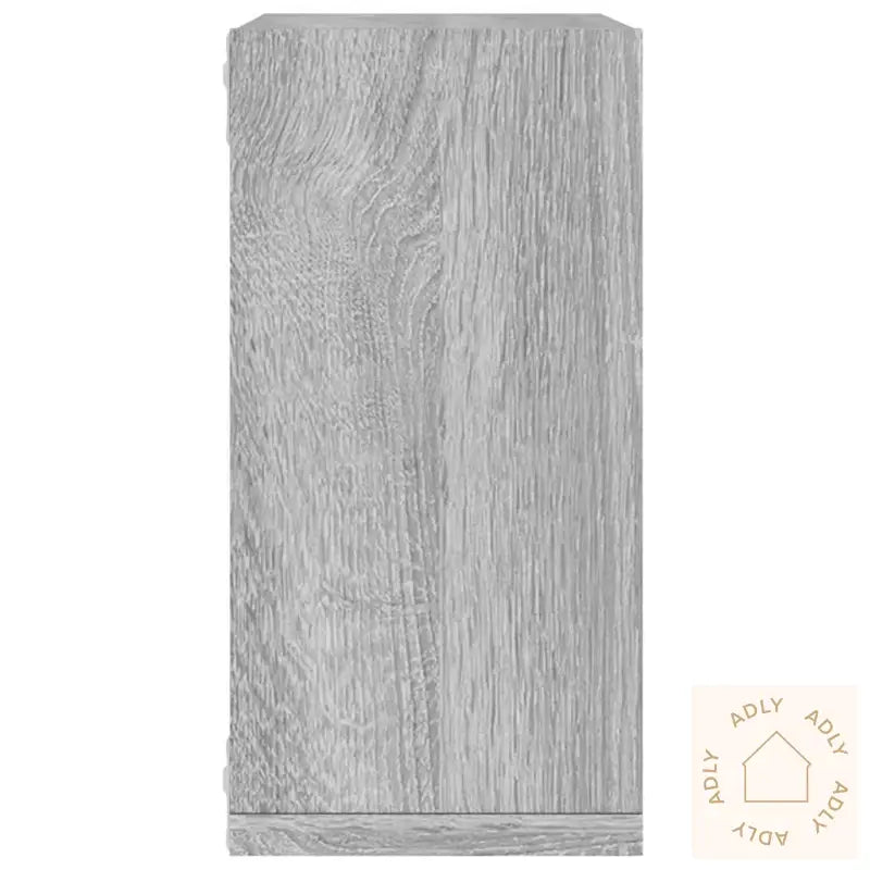 Vegghyller Kubeformet 2 Stk Grå Sonoma 30X15X30 Cm