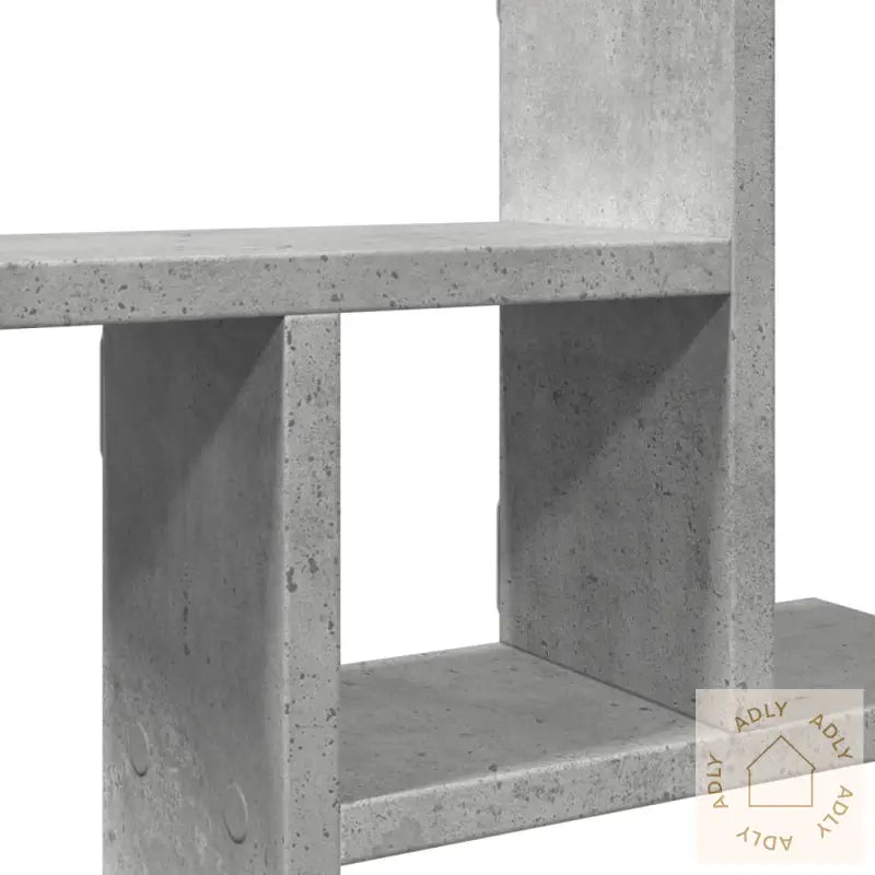 Vegghyller 2 Stk Betonggrå 38X12X38 Cm Sponplate