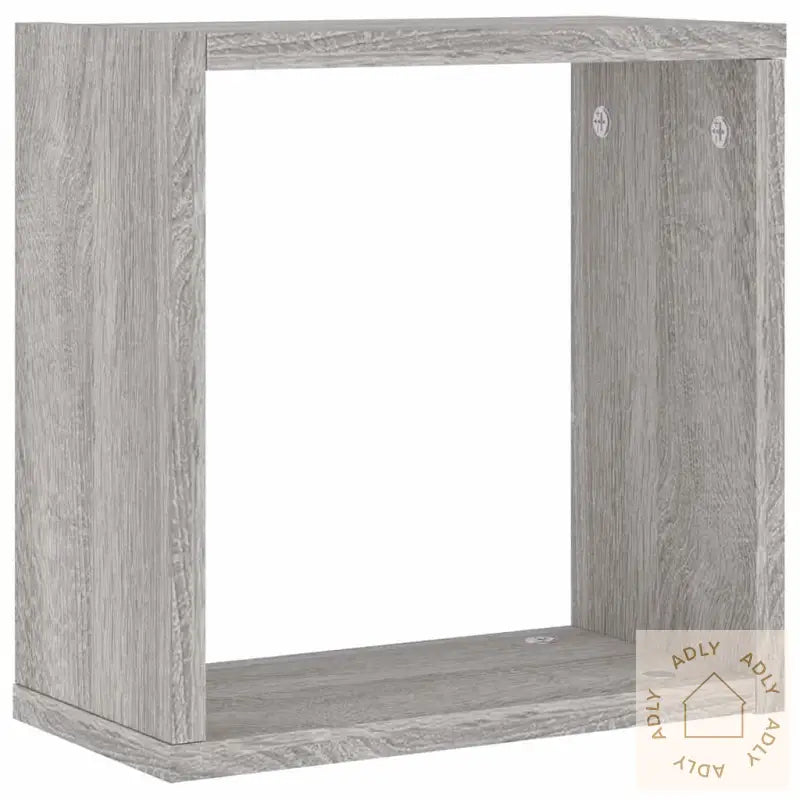 Vegghyller Kubeformet 4 Stk Grå Sonoma 30X15X30 Cm