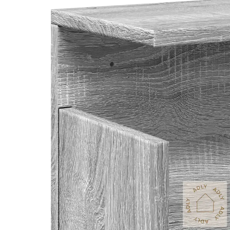 Veggskap 60X20X30 Cm Grå Sonoma Konstruert Tre