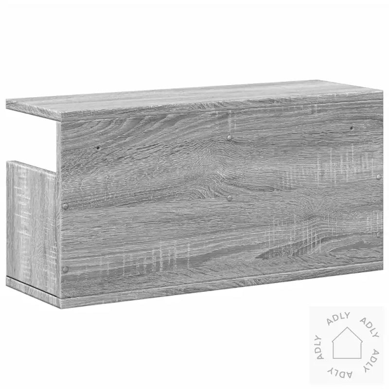 Veggskap 60X20X30 Cm Grå Sonoma Konstruert Tre