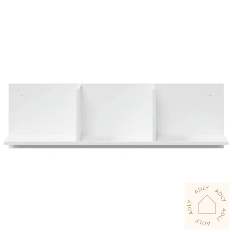 Veggskap 100X16,5X30 Cm Hvit Konstruert Tre