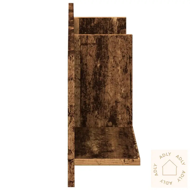 Veggskap 100X16,5X30 Cm Gammelt Tre Konstruert Tre