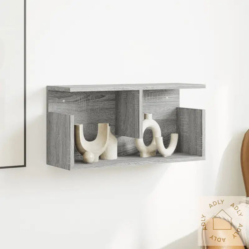 Veggskap 60X20X30 Cm Grå Sonoma Konstruert Tre