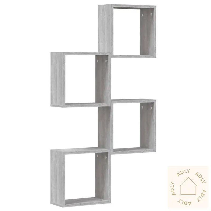 Vegghyller Kubeformet 4 Stk Grå Sonoma 30X15X30 Cm