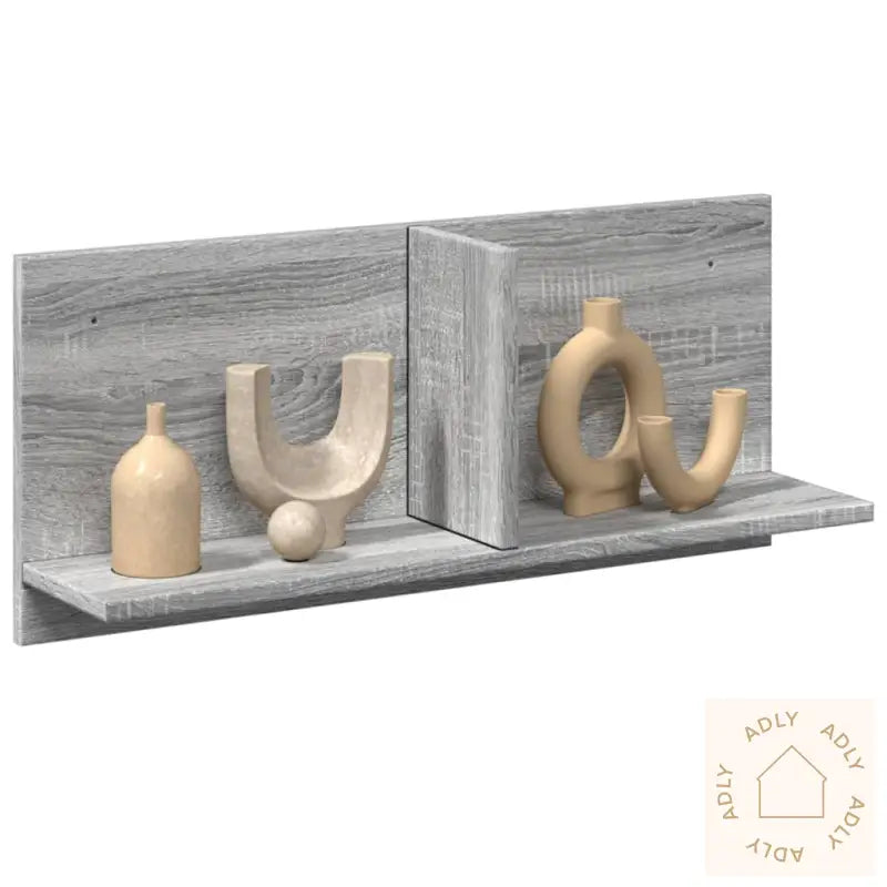 Veggskap 70X16,5X30 Cm Grå Sonoma Konstruert Tre