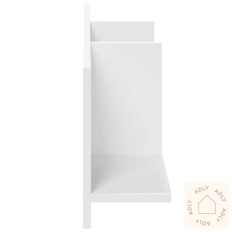 Veggskap 100X16,5X30 Cm Hvit Konstruert Tre