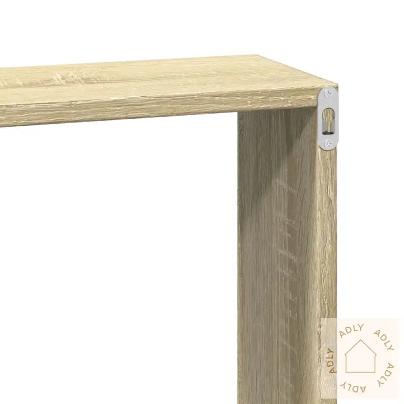 Veggskap 60X16X30 Cm Sonoma Eik Konstruert Tre