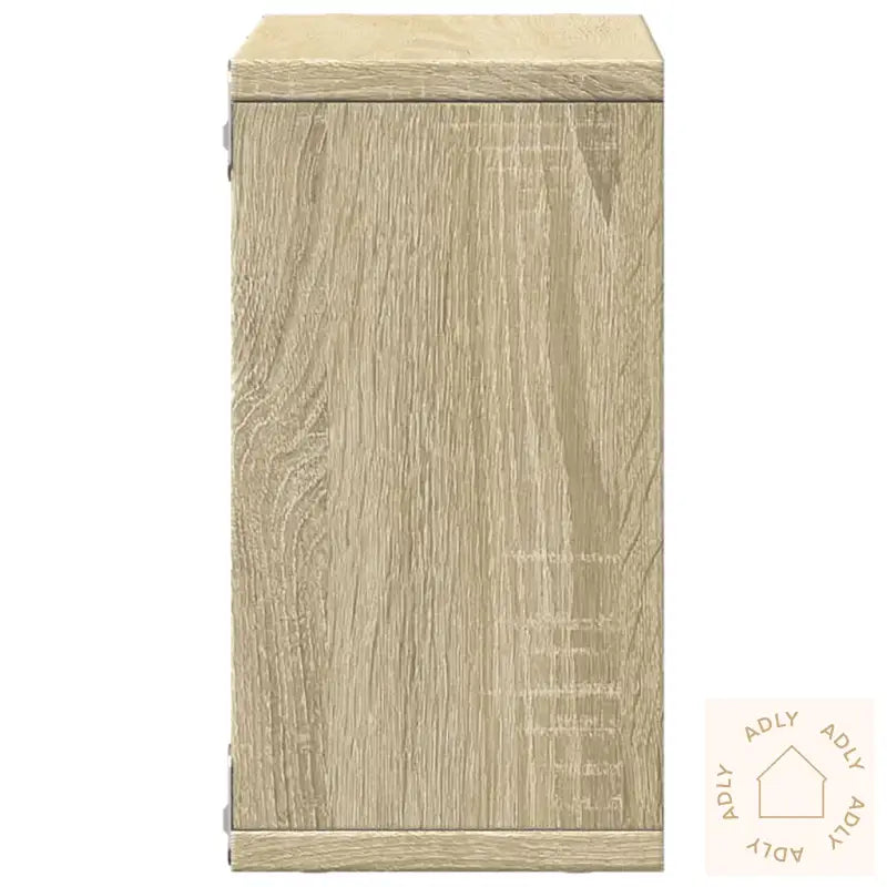 Veggskap 60X16X30 Cm Sonoma Eik Konstruert Tre