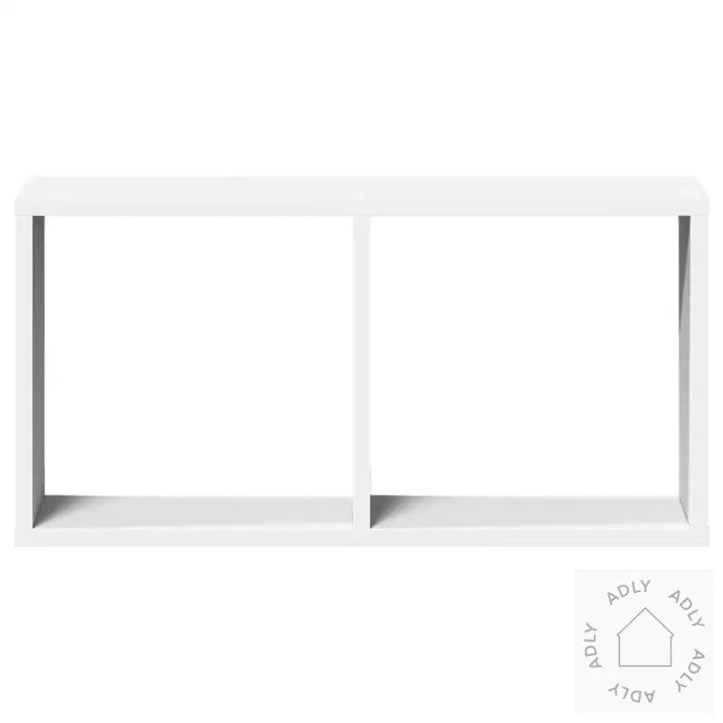 Veggskap 60X16X30 Cm Hvit Konstruert Tre