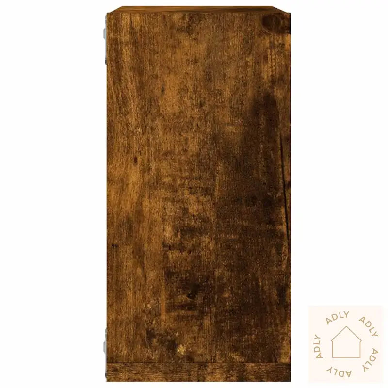 Vegghyller Kubeformet 4 Stk Røkt Eik 30X15X30 Cm
