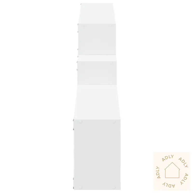 Veggskap 158X18X53 Cm Hvit Konstruert Tre