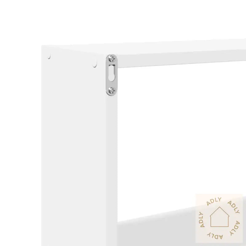 Veggskap 158X18X53 Cm Hvit Konstruert Tre