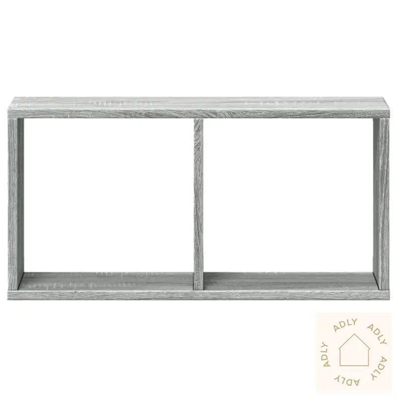 Veggskap 60X16X30 Cm Grå Sonoma Konstruert Tre