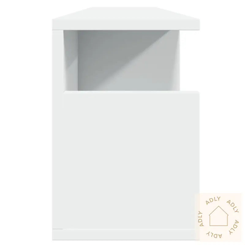 Veggskap 100X20X30 Cm Hvit Konstruert Tre