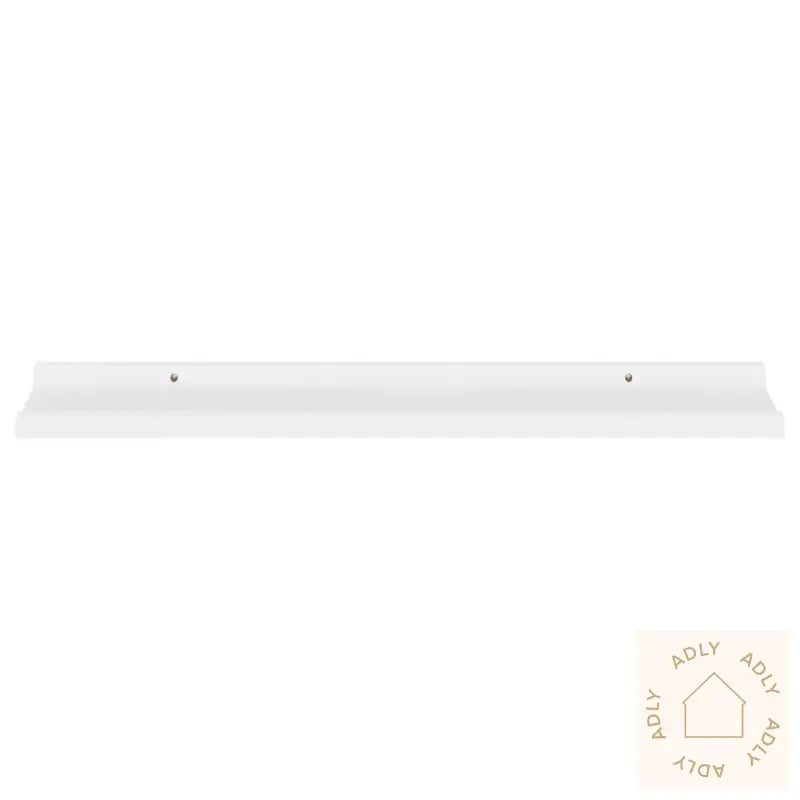 Vegghyller 4 Stk Hvit 80X9X3 Cm