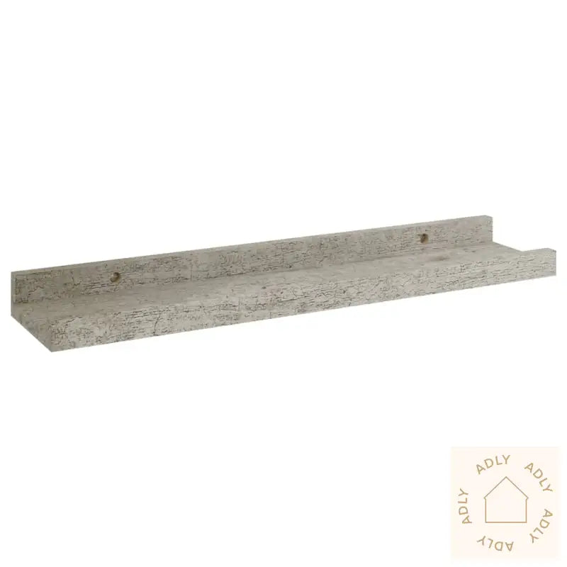 Vegghyller 2 Stk Betonggrå 40X9X3 Cm