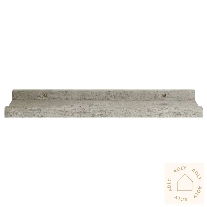 Vegghyller 2 Stk Betonggrå 40X9X3 Cm