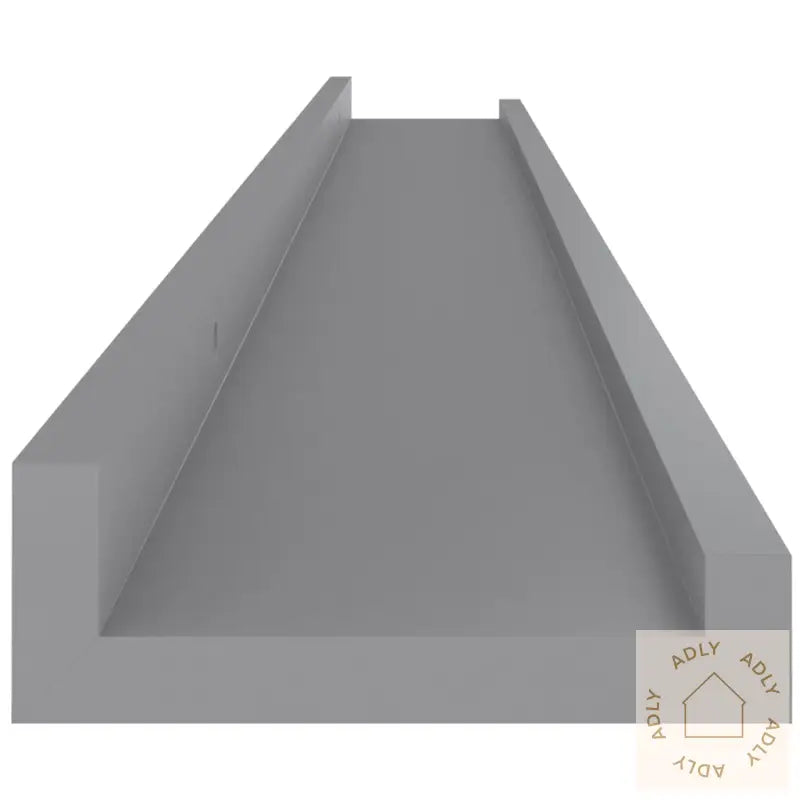 Vegghyller 2 Stk Grå 100X9X3 Cm